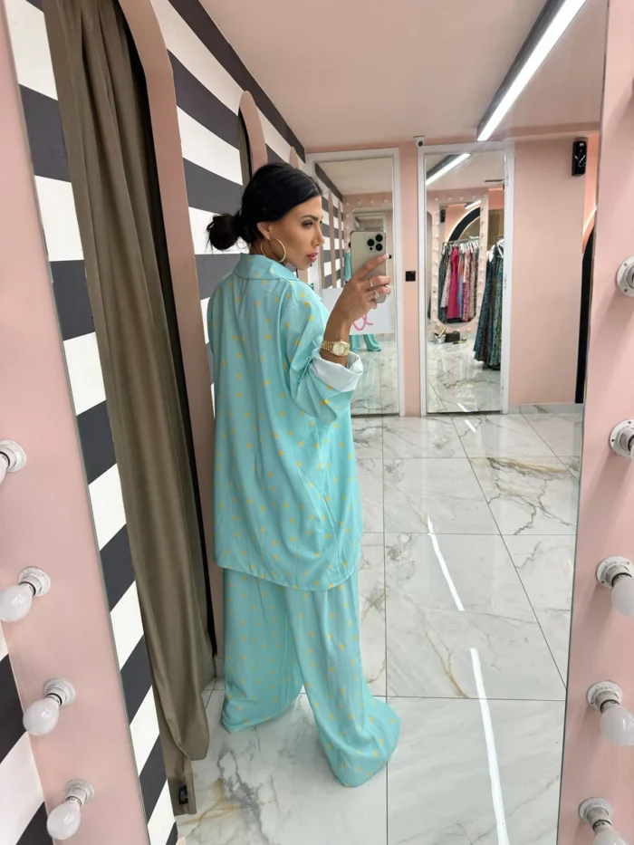 blue heart 2 pieces - Image 2