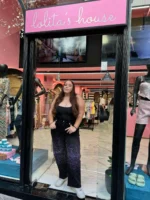 Plus Size Black Strass Jean - Image 2