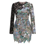 Unique Cut out mini Dress - Image 4