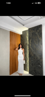 Soleil white dress - Image 3