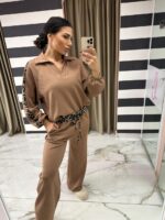 tiger stripe set brown - Image 2