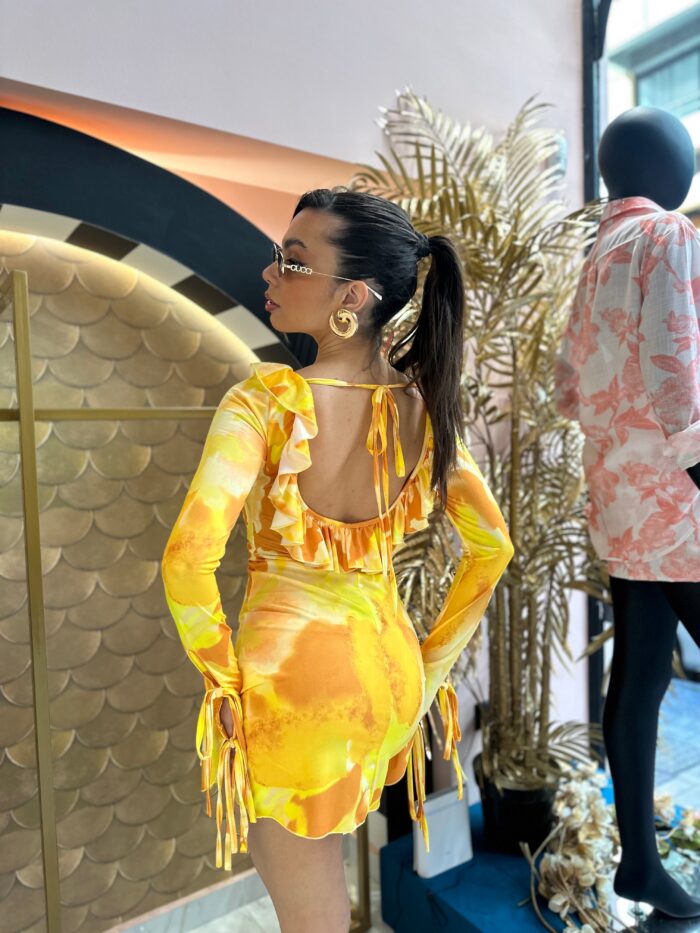 Hawai yellow dress - Image 2