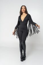 bangs black jumpsuit - Image 5
