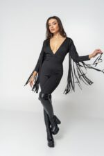 bangs black jumpsuit - Image 4