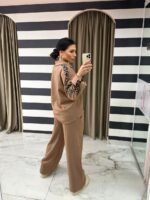 tiger stripe set brown