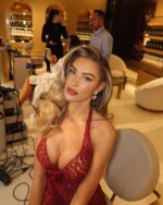 Opera handmade red maxi dress - Image 6