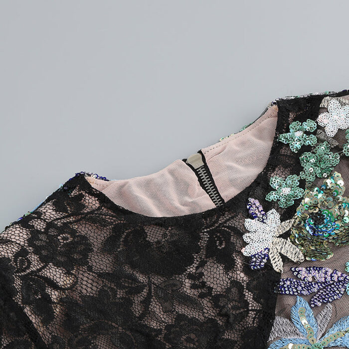 Unique Cut out mini Dress - Image 6