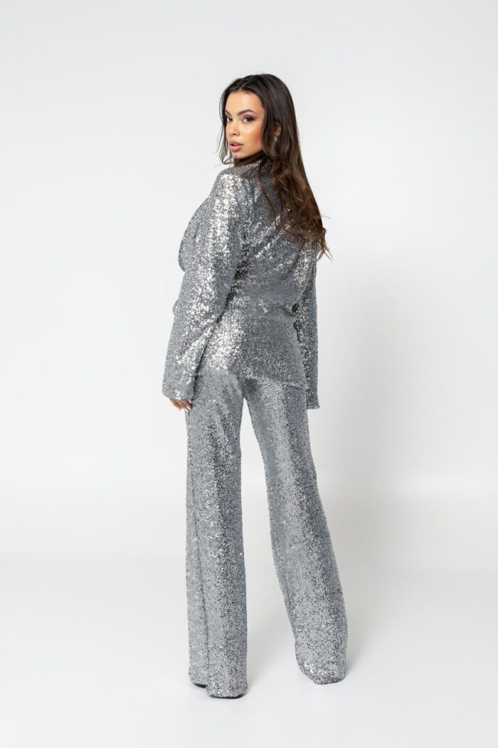 ασημι shine suit set - Image 2