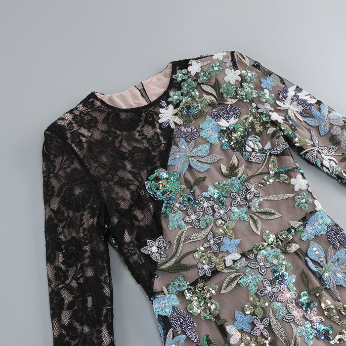 Unique Cut out mini Dress - Image 5