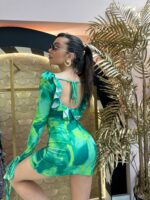 Hawai green dress - Image 3