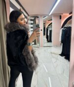 black mousy γούνα - Image 2