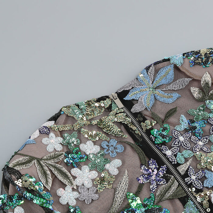 Unique Cut out mini Dress - Image 7