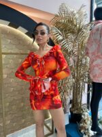 Hawai red dress - Image 3