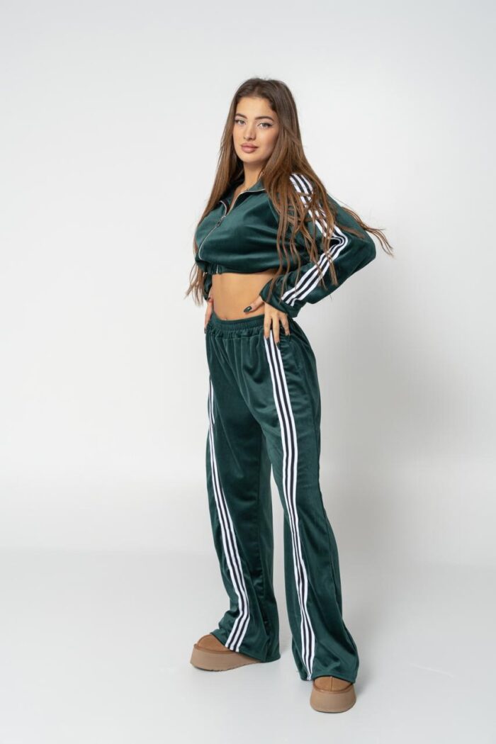 velvet green lines set - Image 4