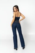 jean dark blue  jumpsuit - Image 2
