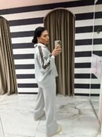 tiger stripe set light grey - Image 2