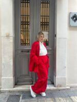 Suit plus size red - Image 2