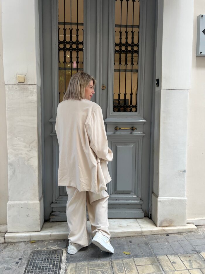 Suit plus size beige - Image 2