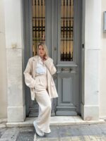 Suit plus size beige - Image 4