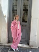 Suit plus size pink - Image 2