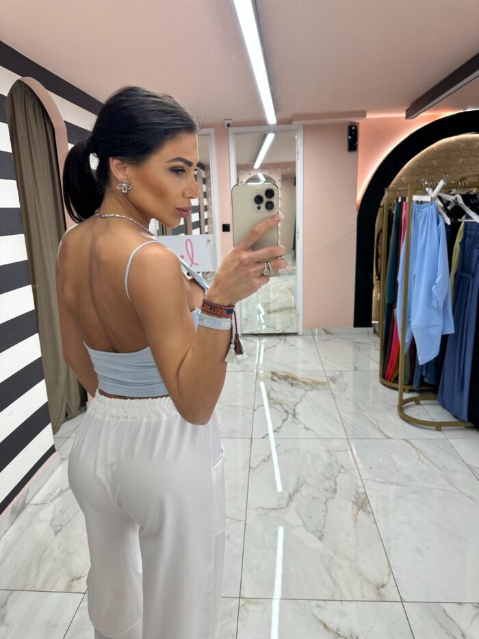 Simple blue Top - Image 2