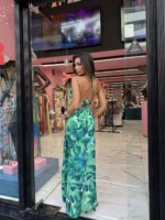 Cuba green dress - Image 2