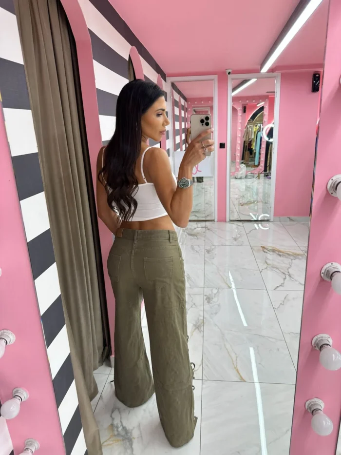 Khaki Lace-Up - Image 3