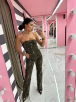 Leopard Glam Jumpsuit