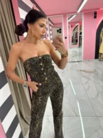 Leopard Glam Jumpsuit - Image 2