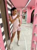 Pink Glow Jumpsuit - Image 2