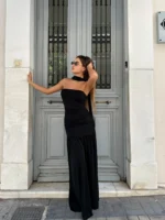 Chic Scarf Maxi – Μαύρο