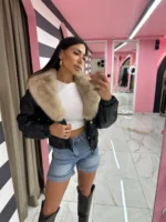 Luxe Fur Collar Jacket