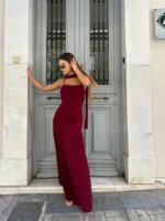 Chic Scarf Maxi – Μπορντό