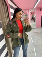 Army Patch Utility Jacket