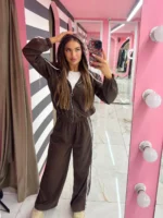 Sporty Mocha Brown Set