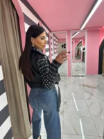 Black Rock Stud Jacket - Image 3