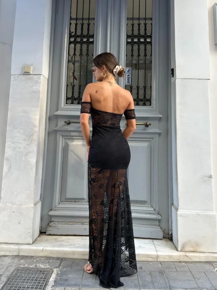 Midnight Lace Elegance - Image 2