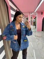 Rebel Patch Denim Jacket