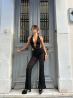 Bold Lace Jumpsuit – Μαύρο