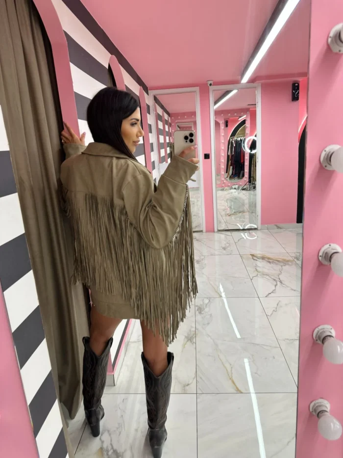 Wild West Fringe Jacket - Image 2