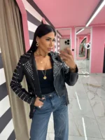 Black Rock Stud Jacket