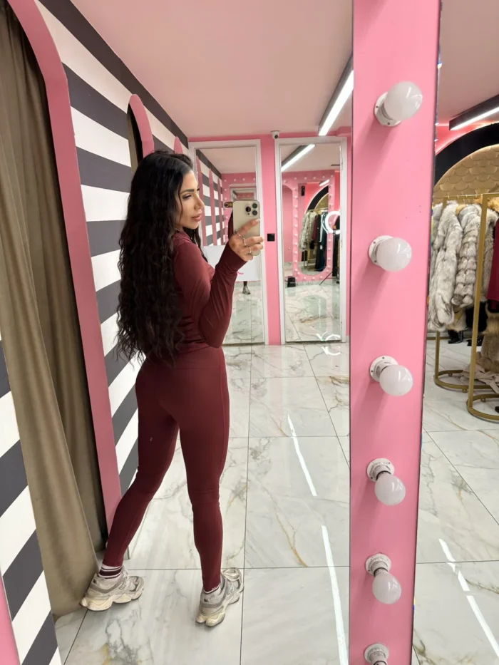 Σετ με φερμουάρ & κολάν - Image 2