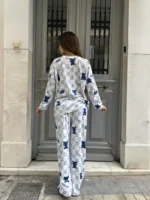 Blue Check Teddy - Image 2