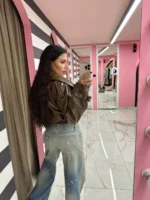 “Cocoa Rebel” Jacket - Image 2