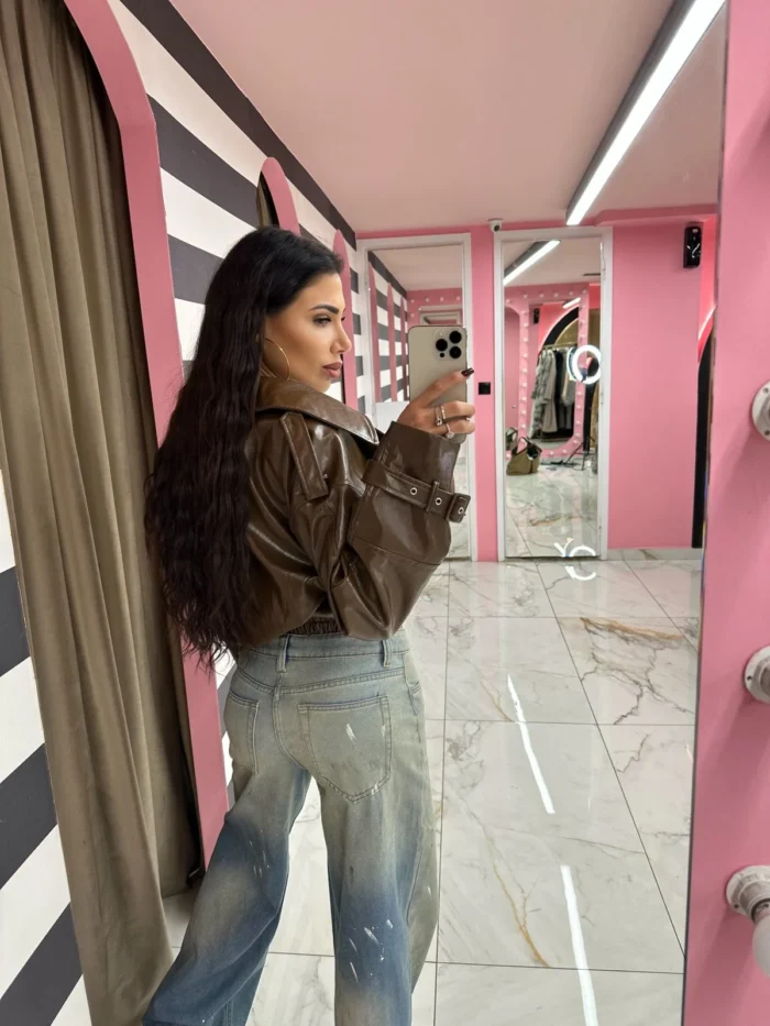 “Cocoa Rebel” Jacket - Image 2