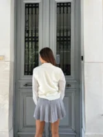 Λευκό Top – “Winter Pearl” - Image 2