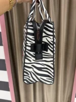 Zebra Statement Tote Bag - Image 2