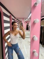 White Lace Dream Bodysuit