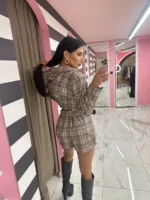 Check Me Blazer Set - Image 2