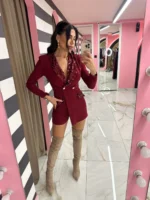 Red Velvet Spark Romper - Image 2